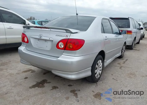 2003 Toyota Corolla S z USA, uszkodzony, nr VIN 1NXBR32E03Z078196